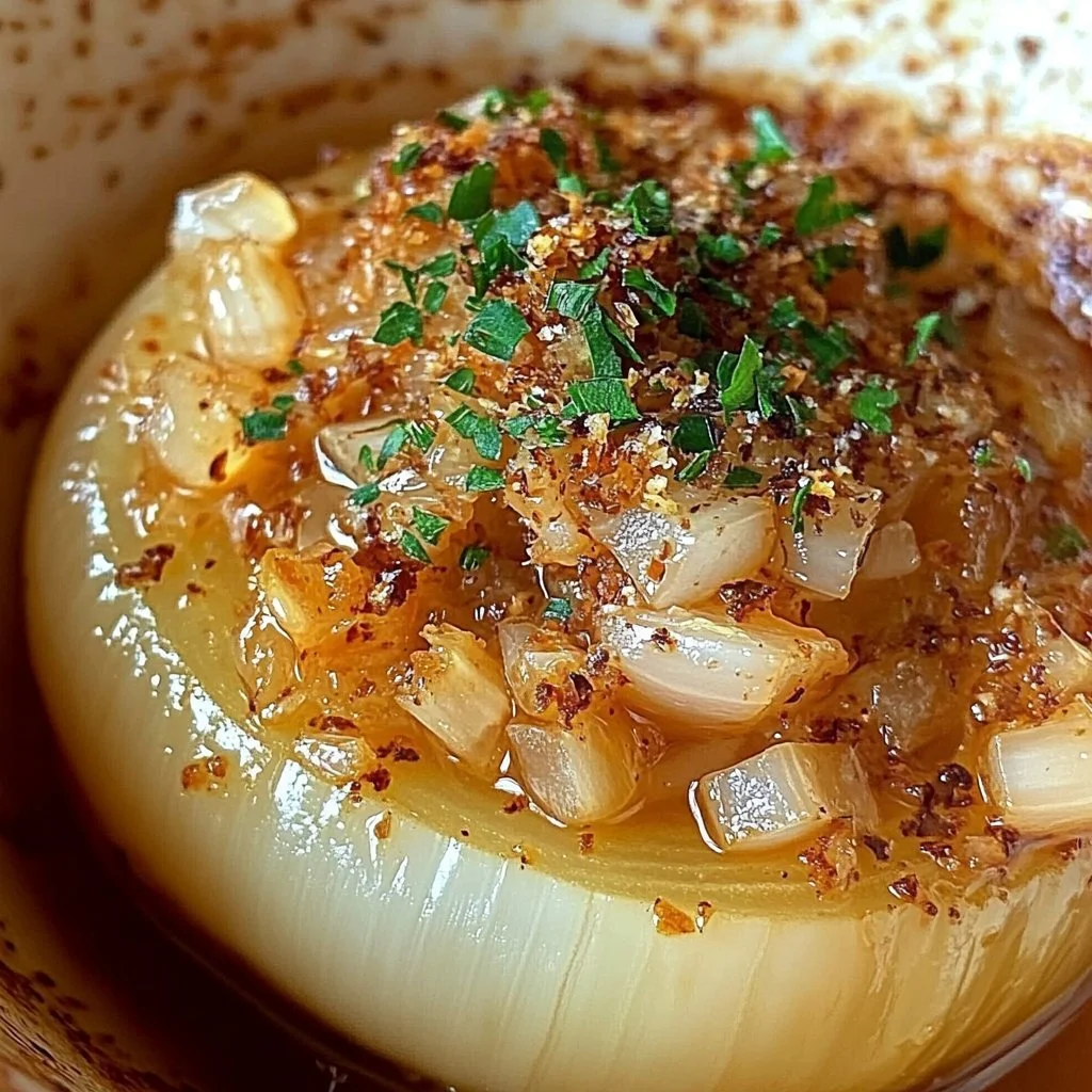 A pot of simmering onions for a healthy onion boil remedy.