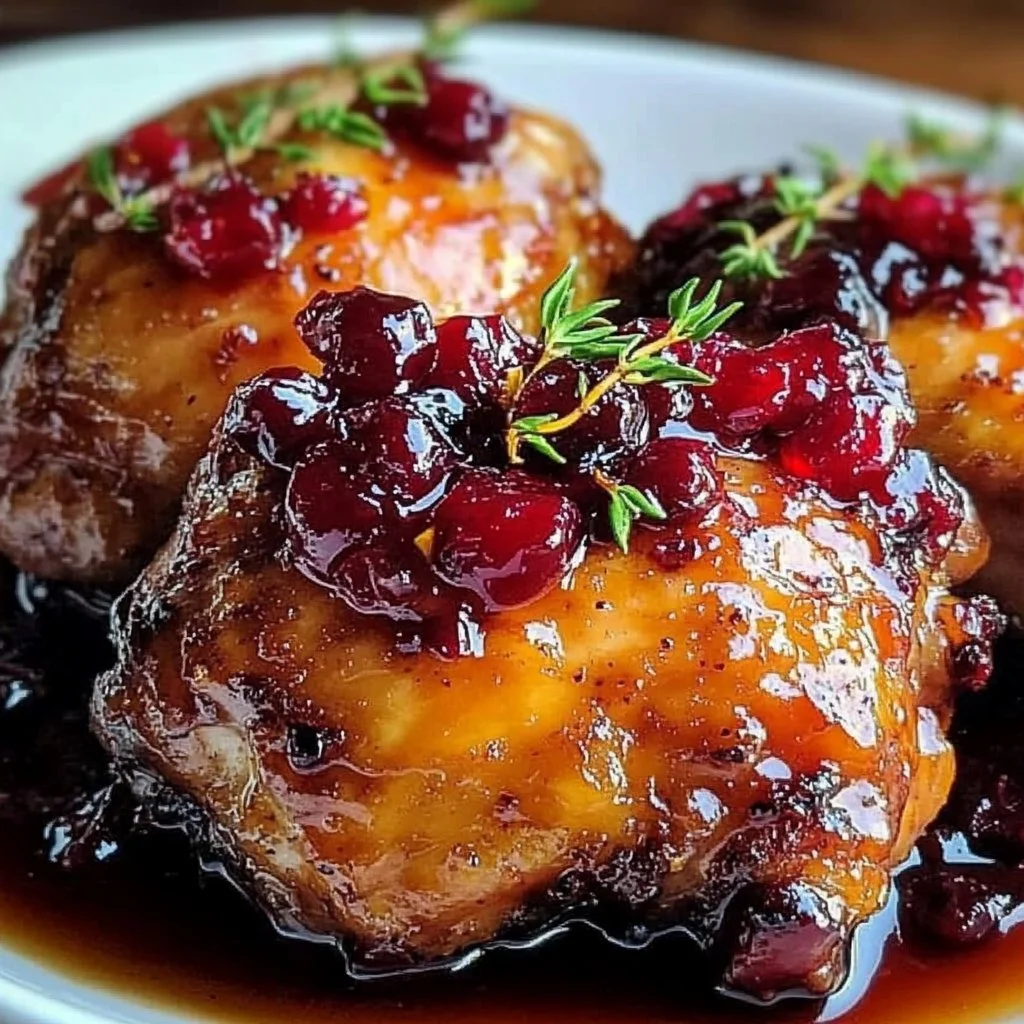 Orange Cranberry Chicken Thighs: 7 Mouthwatering Secrets
