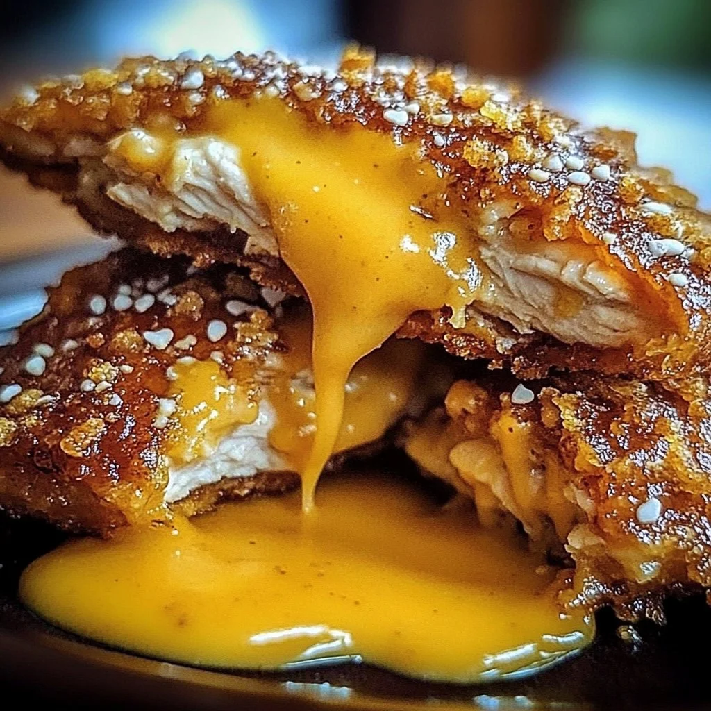 Pretzel Chicken Mustard Cheddar