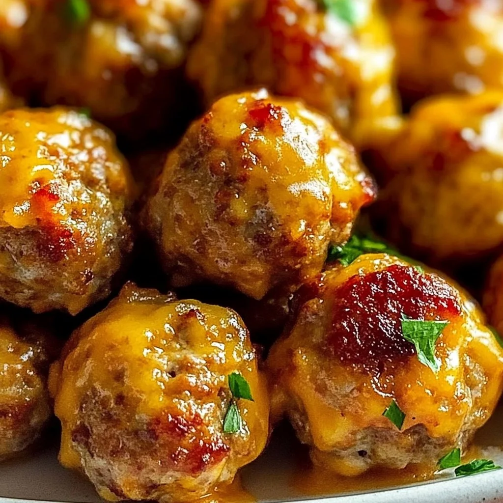 Rotel Cream Cheese Sausage Balls