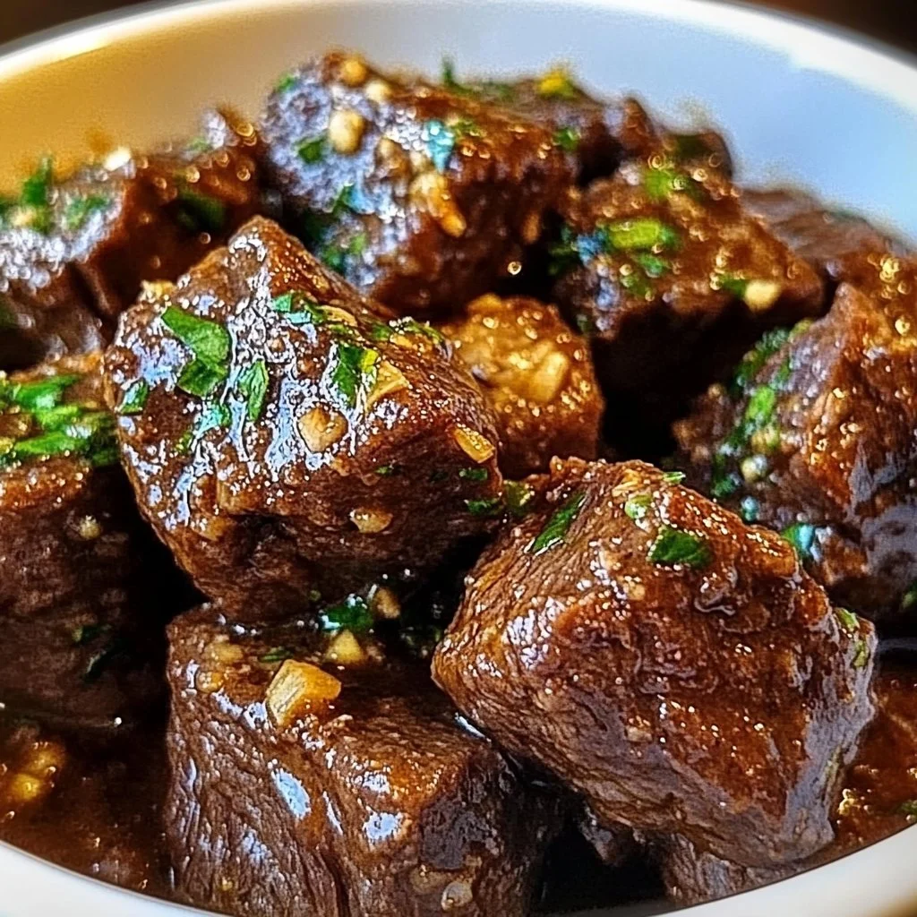 Slow Cooker Garlic Butter Beef Bites: 6 Cozy Comforts