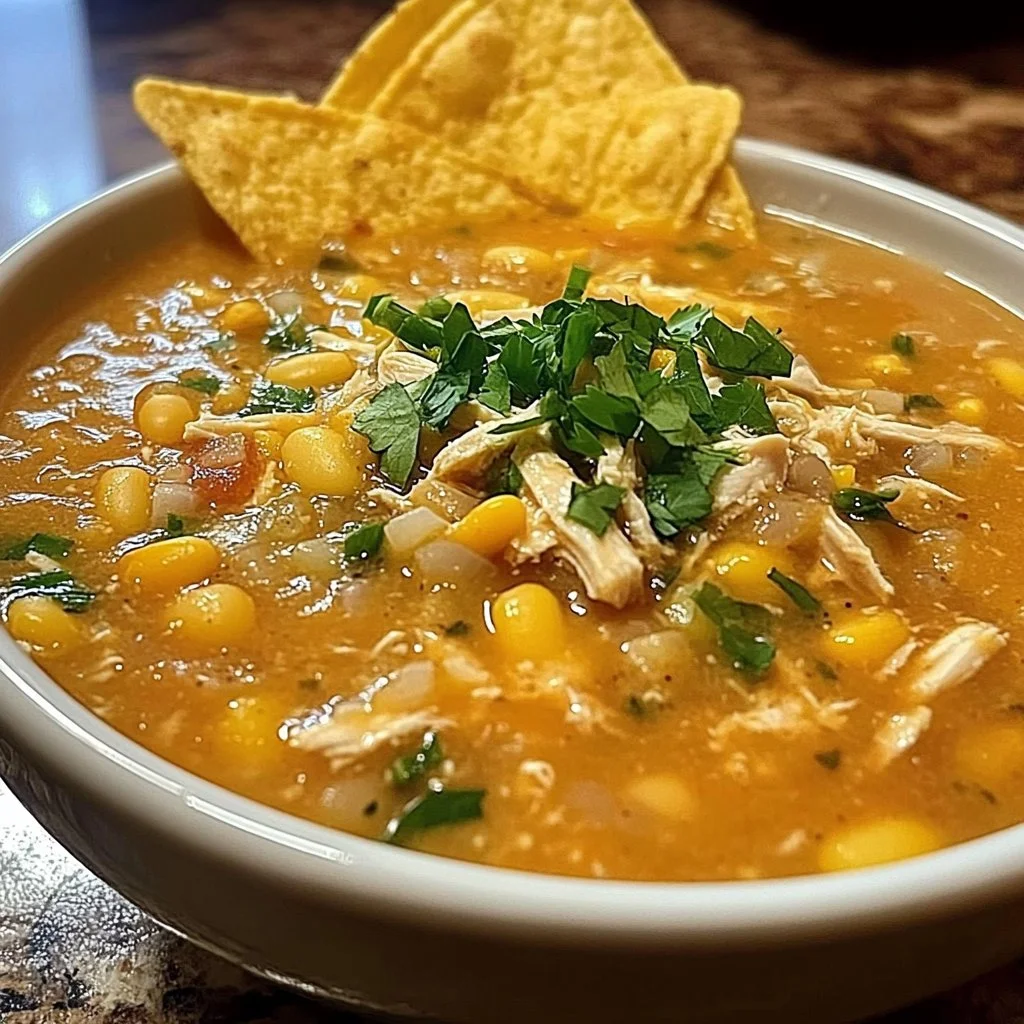 Slow Cooker White Chicken Chili with Beans