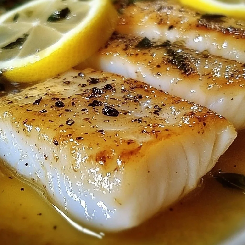 Delicious Sole Meunière dish garnished with lemon and herbs