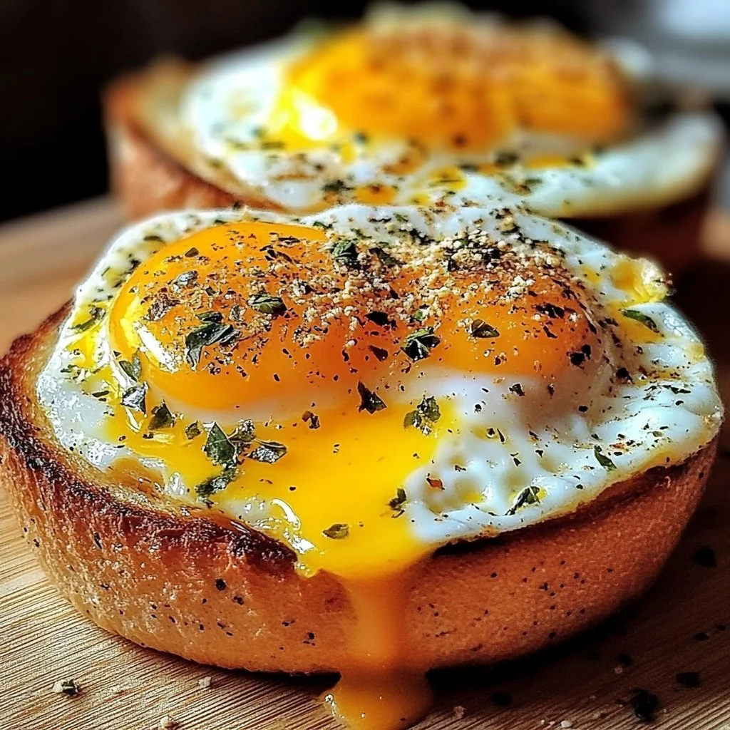 Spiced Egg Muffin Toast
