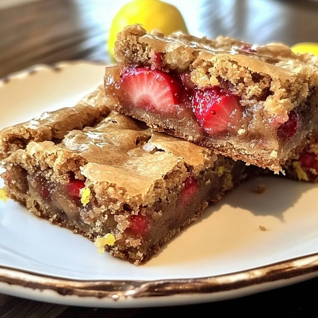 Strawberry Lemon Blondies: 7 Reasons You'll Love Them