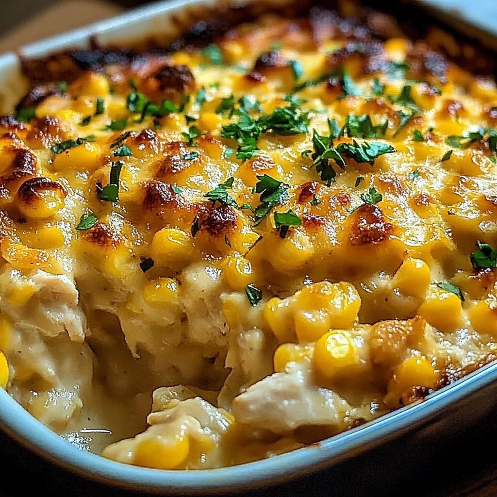 Street Corn Chicken Casserole