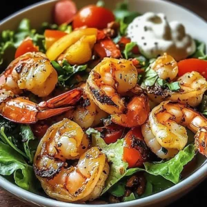 Valentine Buffet Shrimp and Salad Combo featuring fresh shrimp salad