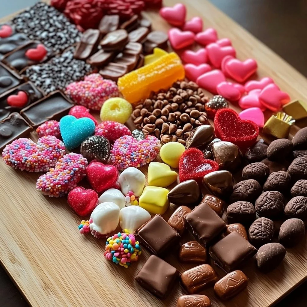 Easy Valentine's Candy Board