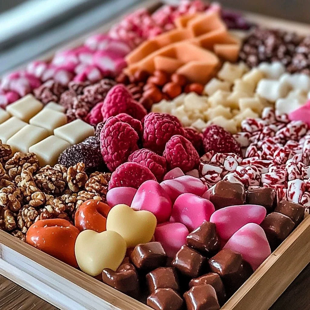 Valentine's Day Candy Charcuterie Board