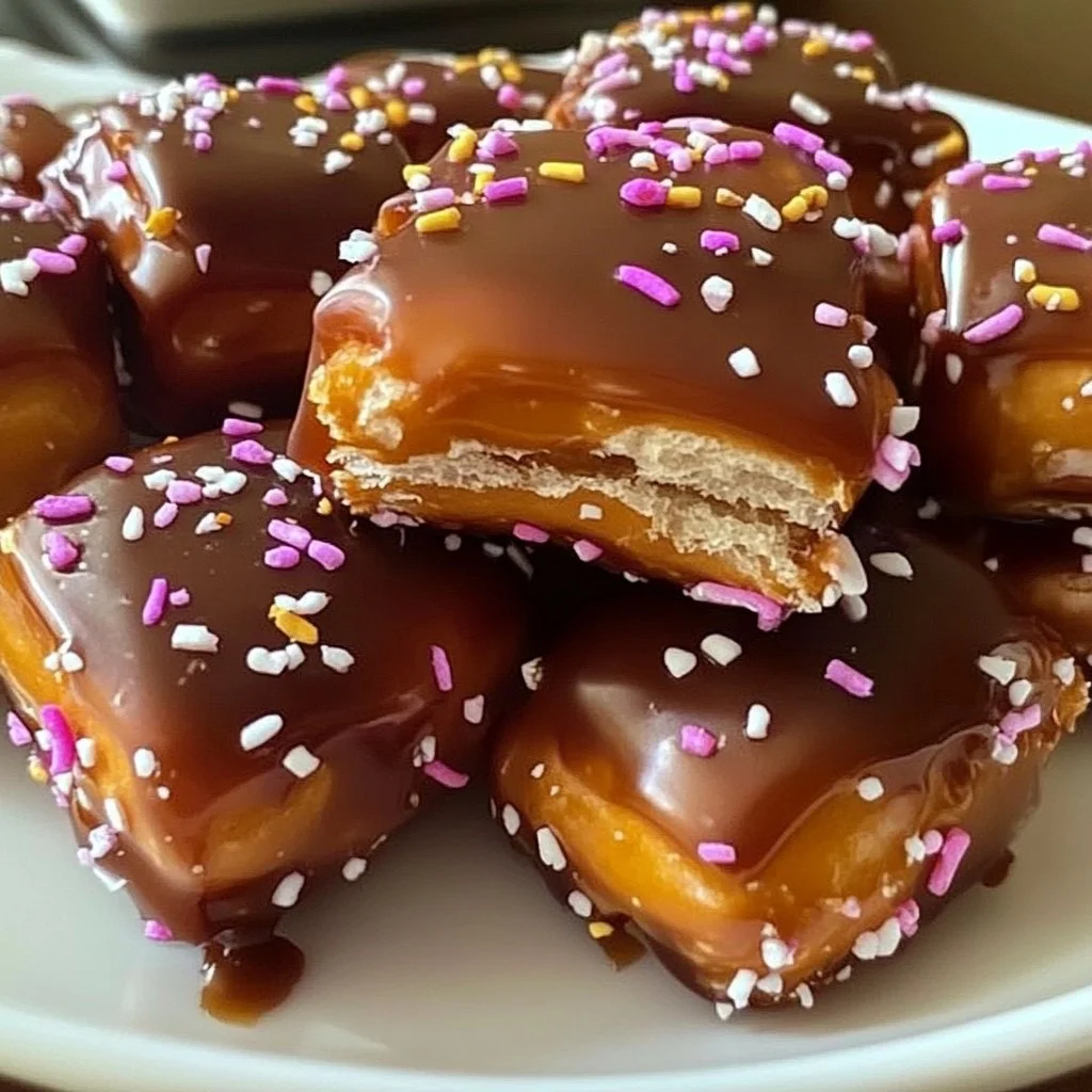 Valentine’s Day Caramel Pretzel Bites: 7 Joyful Moments