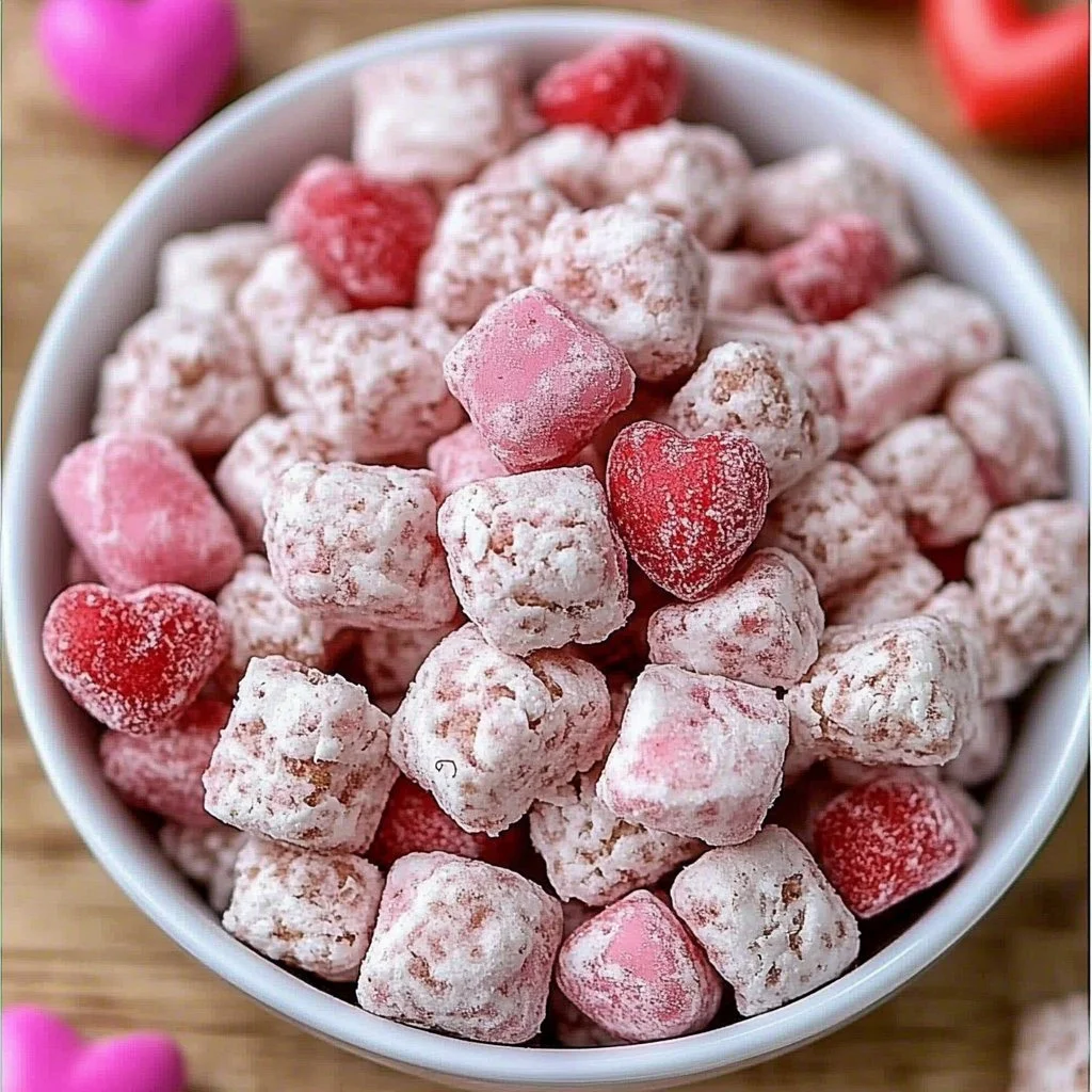 Valentine's Day Muddy Buddies