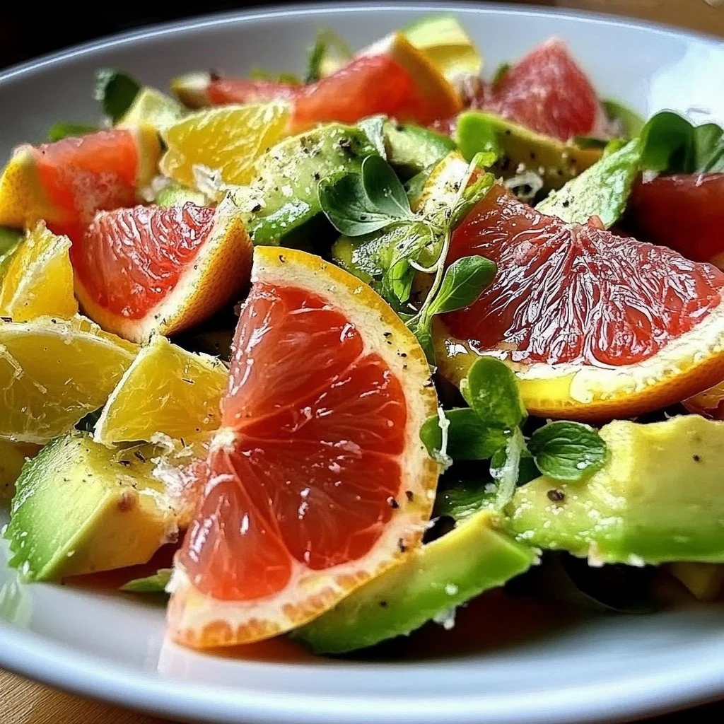 Avocado Grapefruit Fennel Salad