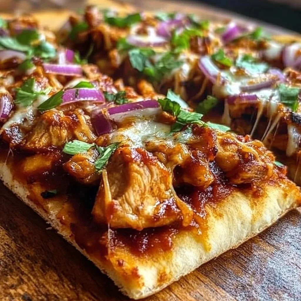 BBQ Chicken Flatbread