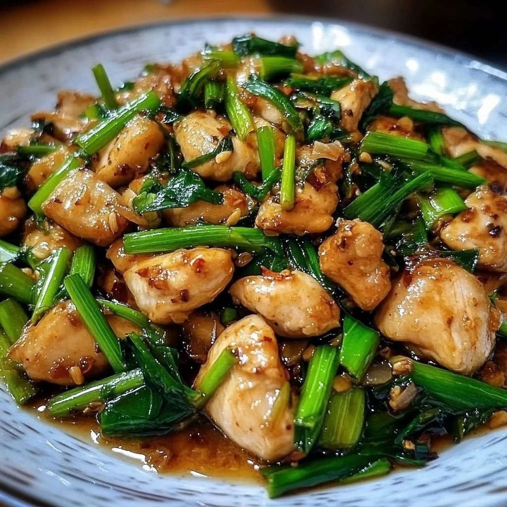 Easy Scallion Chicken