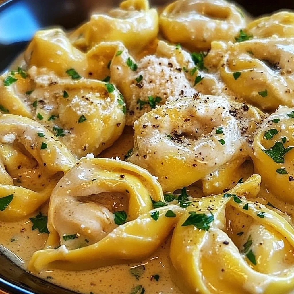 Garlic Parmesan Chicken Tortellini: 7 Creamy Joys Await