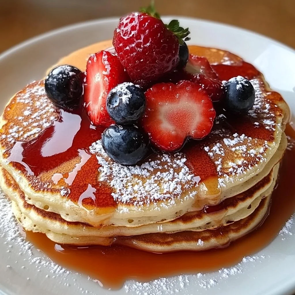 Heart-Themed Pancakes