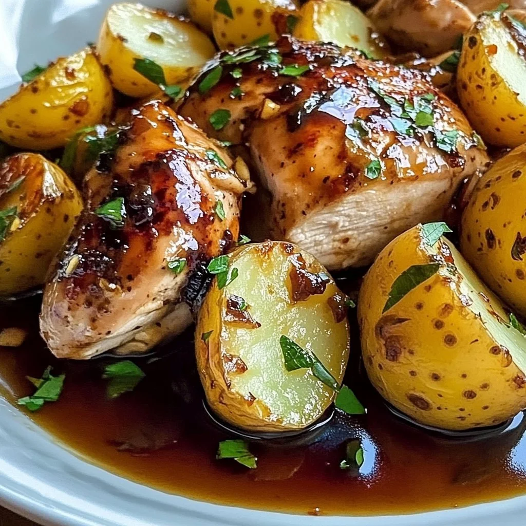 Lemon Balsamic Chicken and Potatoes: 5 Reasons to Savor