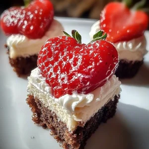 Delicious mini cakes decorated for Valentine's Day