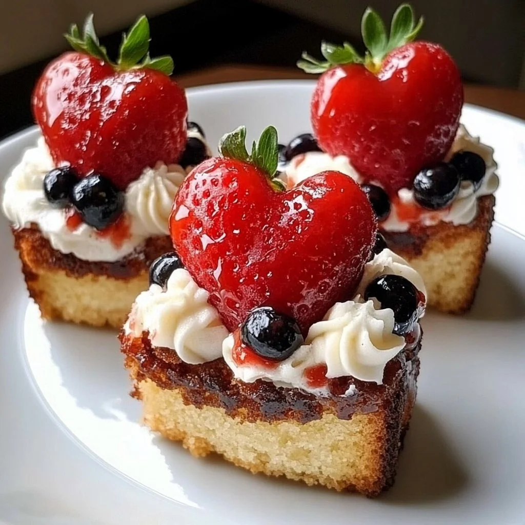 Mini Cakes for Valentine's Day