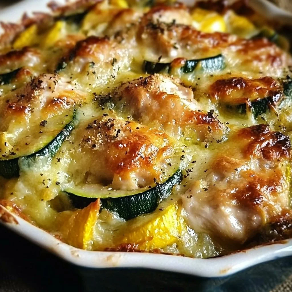 One-Pan Chicken Zucchini Bake