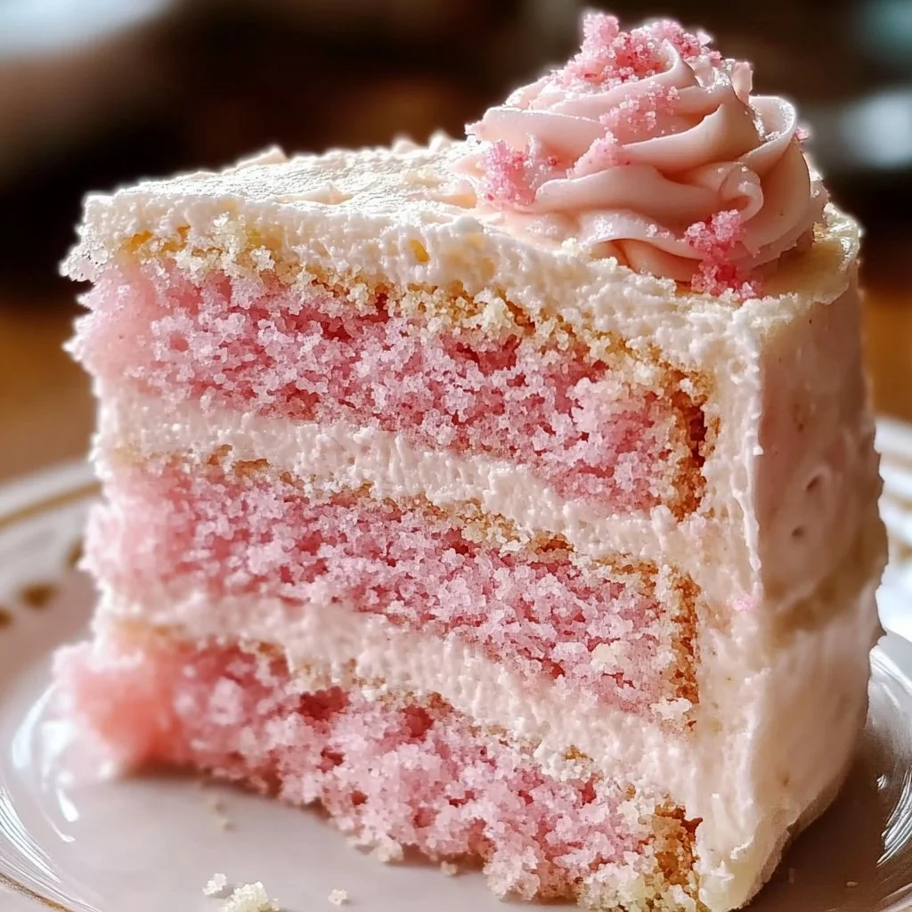 Pink Champagne Cake