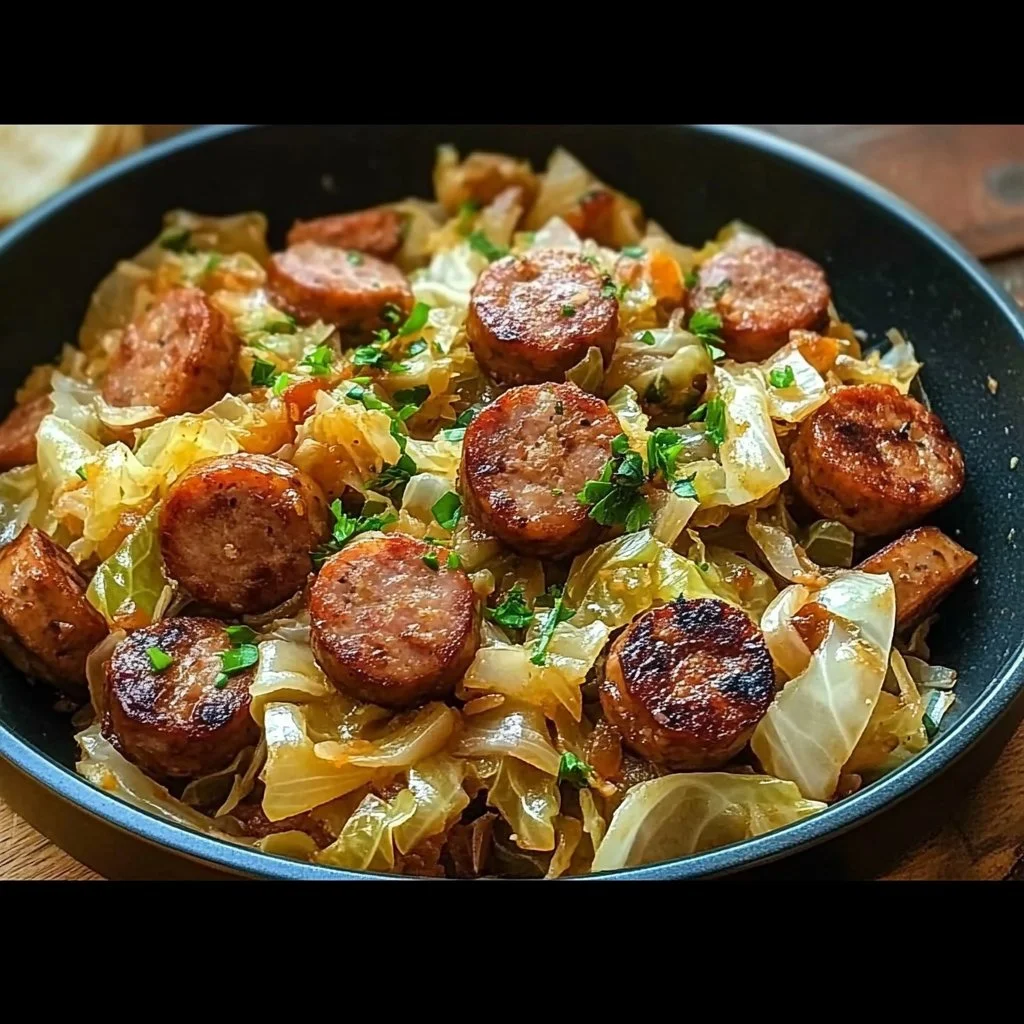 Sausage and Cabbage Stir Fry