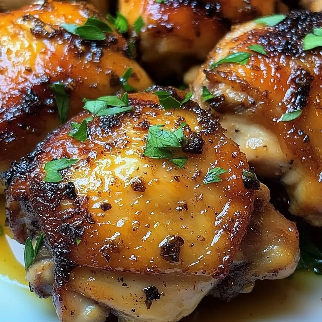 Skillet Chicken Thighs: 25-Minute Flavorful Delight