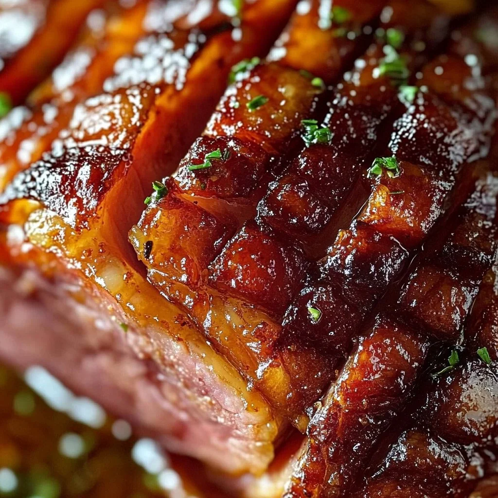 Slow Cooker Amish Christmas Ham