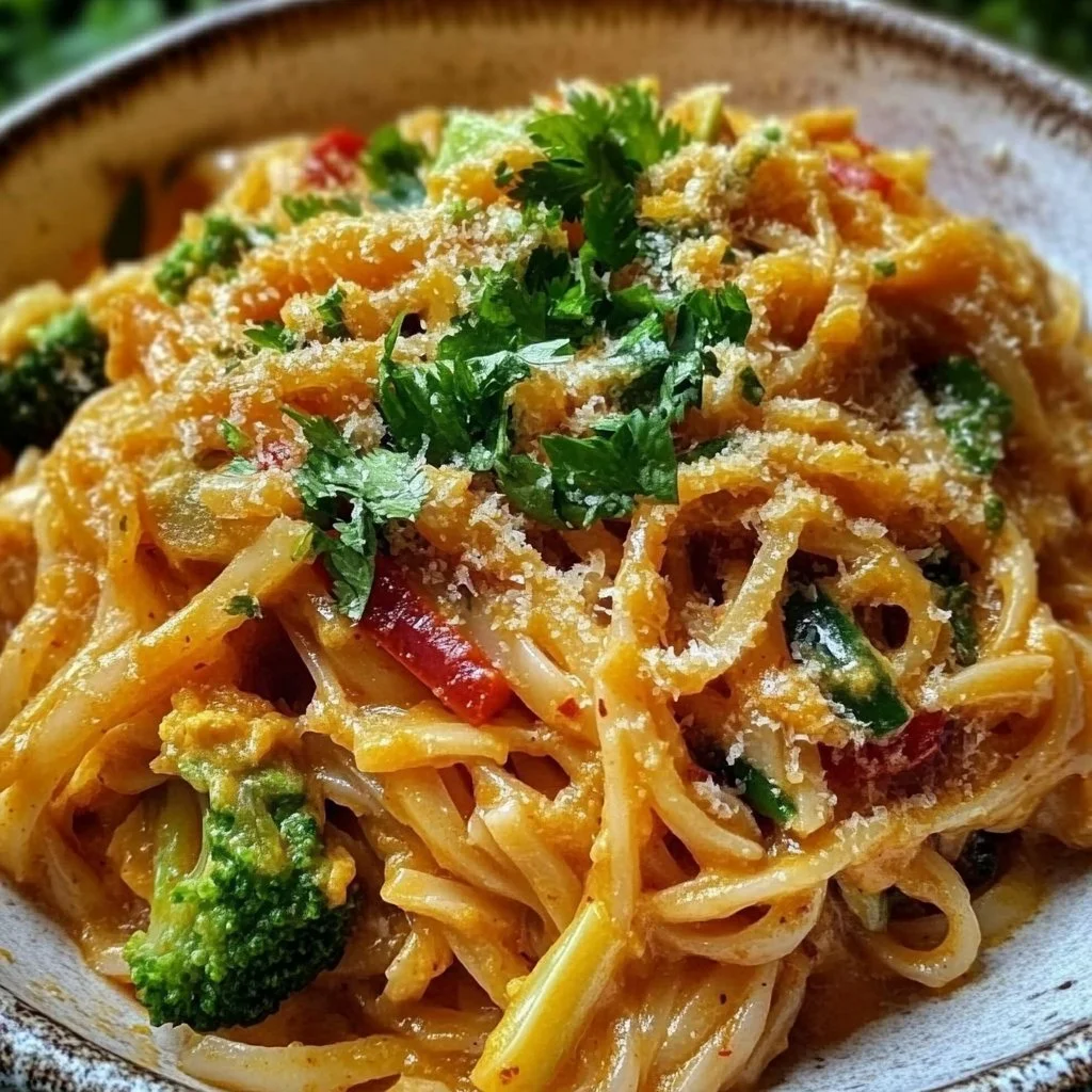 Irresistible Spicy Coconut Noodles