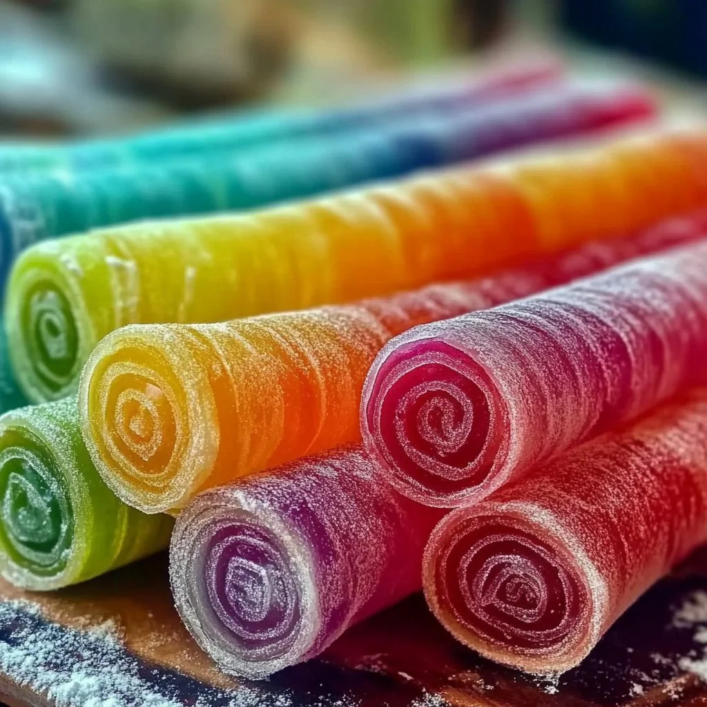 Sweet & Sour Vodka Rainbow Rollups