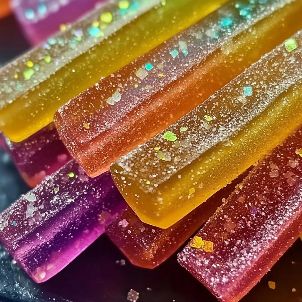 Tequila Stardust Gummy Wands in colorful packaging, a sweet tequila-infused treat