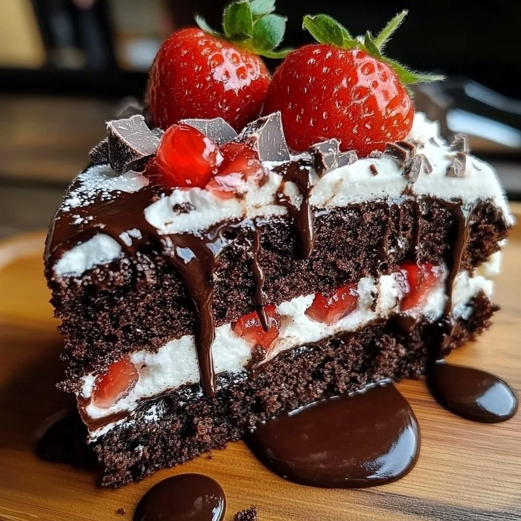 Valentine's Day Chocolate Cake
