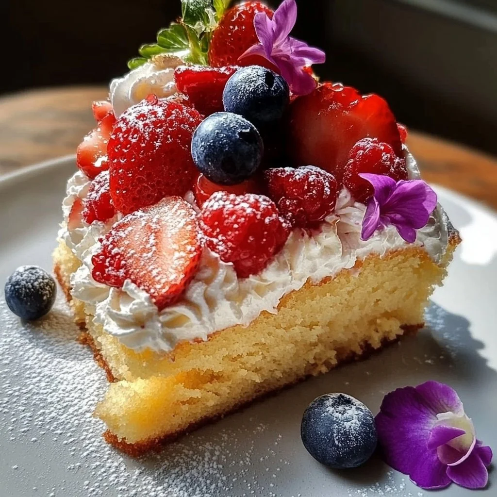 Valentine's Day High Tea Cake decorated with heart shapes and flowers
