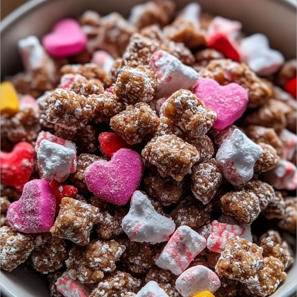 Valentine's Day Muddy Buddies