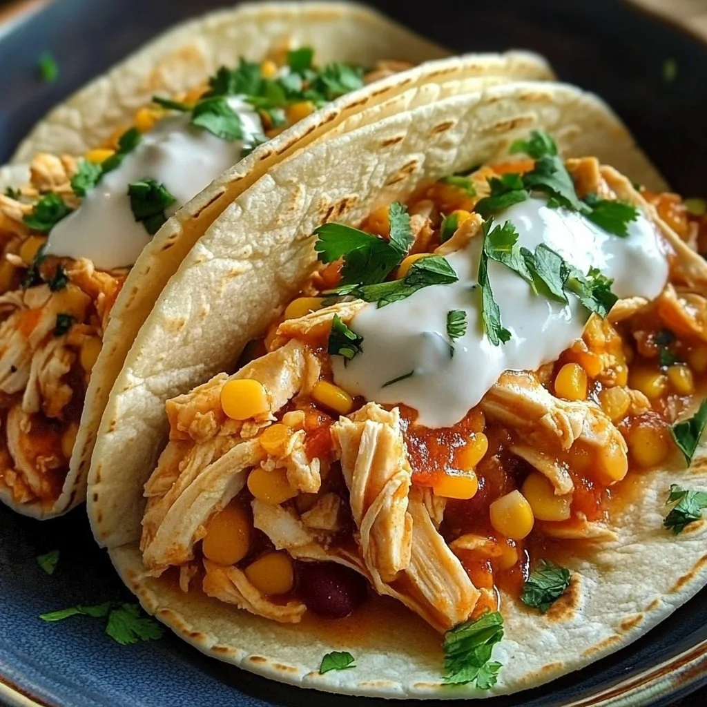 Irresistible White Chicken Chili Tacos