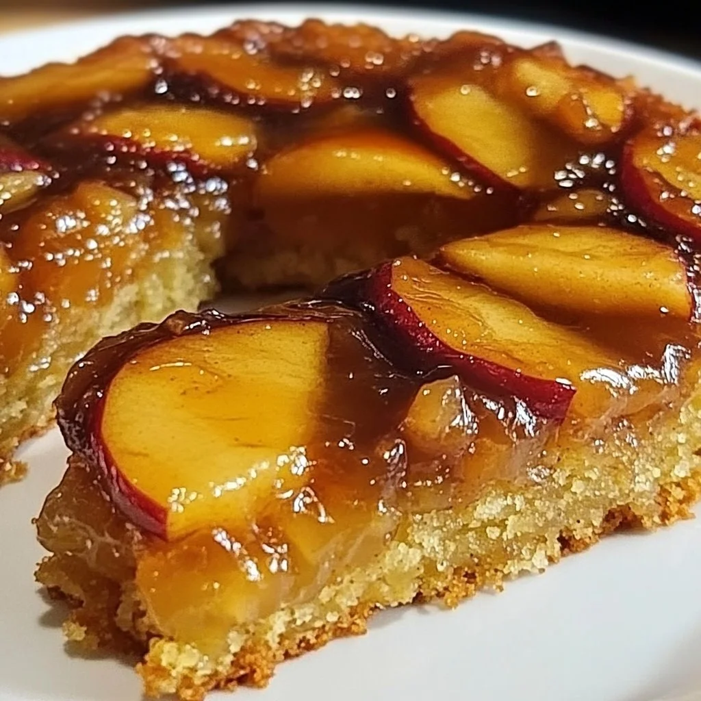 Apple Cinnamon Upside Down Cake