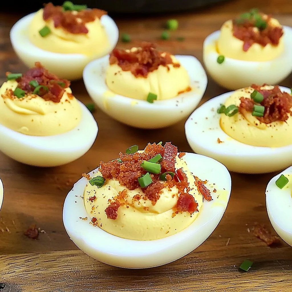 Bacon Deviled Eggs