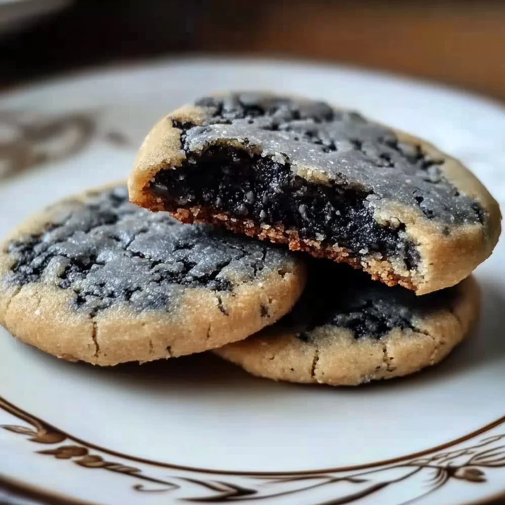 Black Sesame Cookies