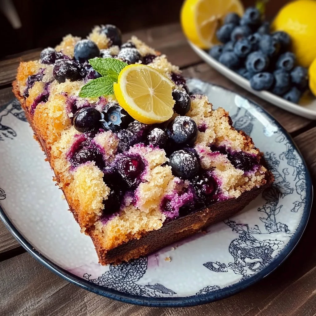 Blueberry and Lemon Loaf