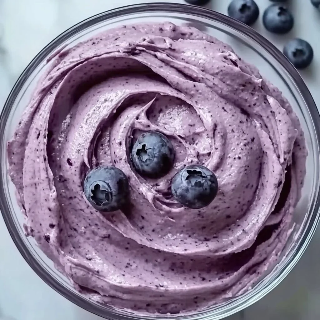 Irresistible Blueberry Cream Cheese Frosting