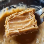 Delicious brown butter cake filling in a beautifully decorated cake