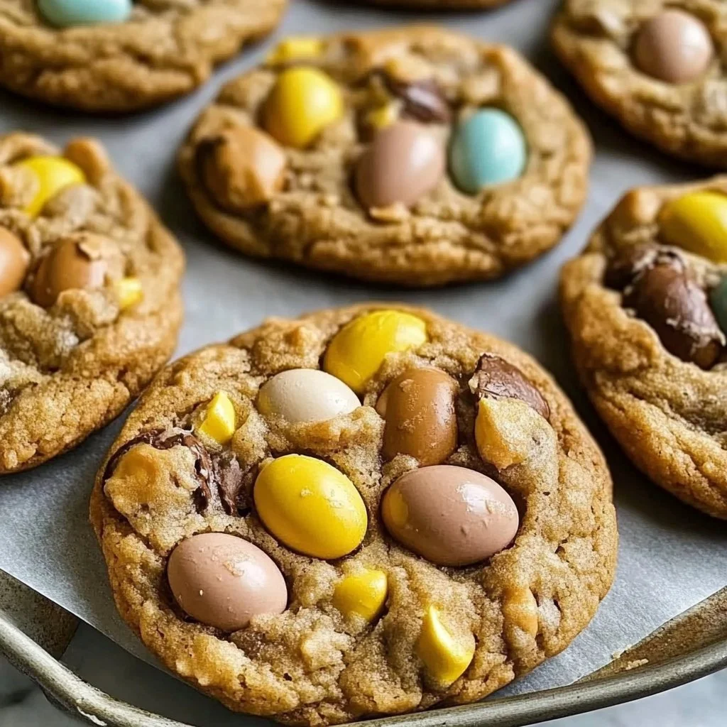 Irresistible Cadbury Egg Cookies