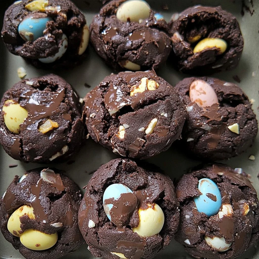 Irresistible Chocolate Cadbury Egg Cookie Recipe