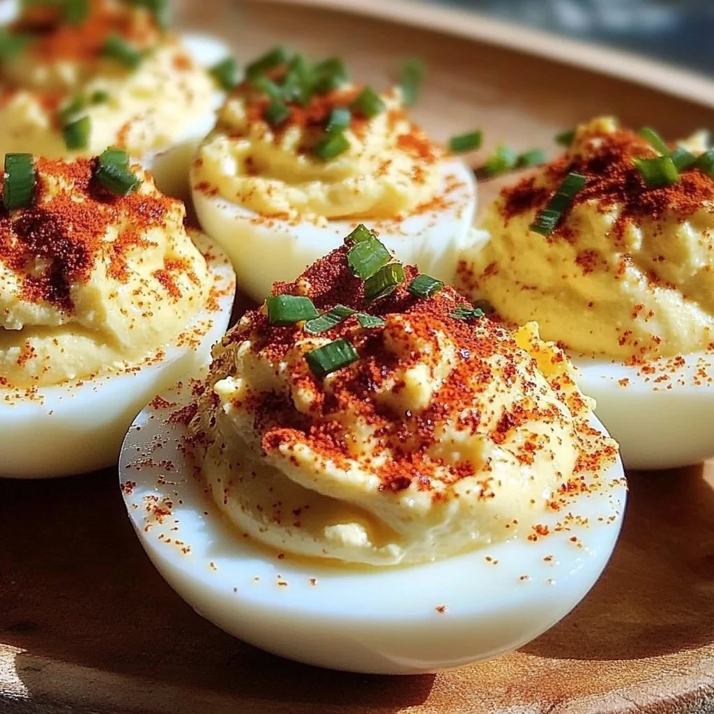 Creamy Classic Deviled Eggs Recipe Easy Homemade with Paprika Twist