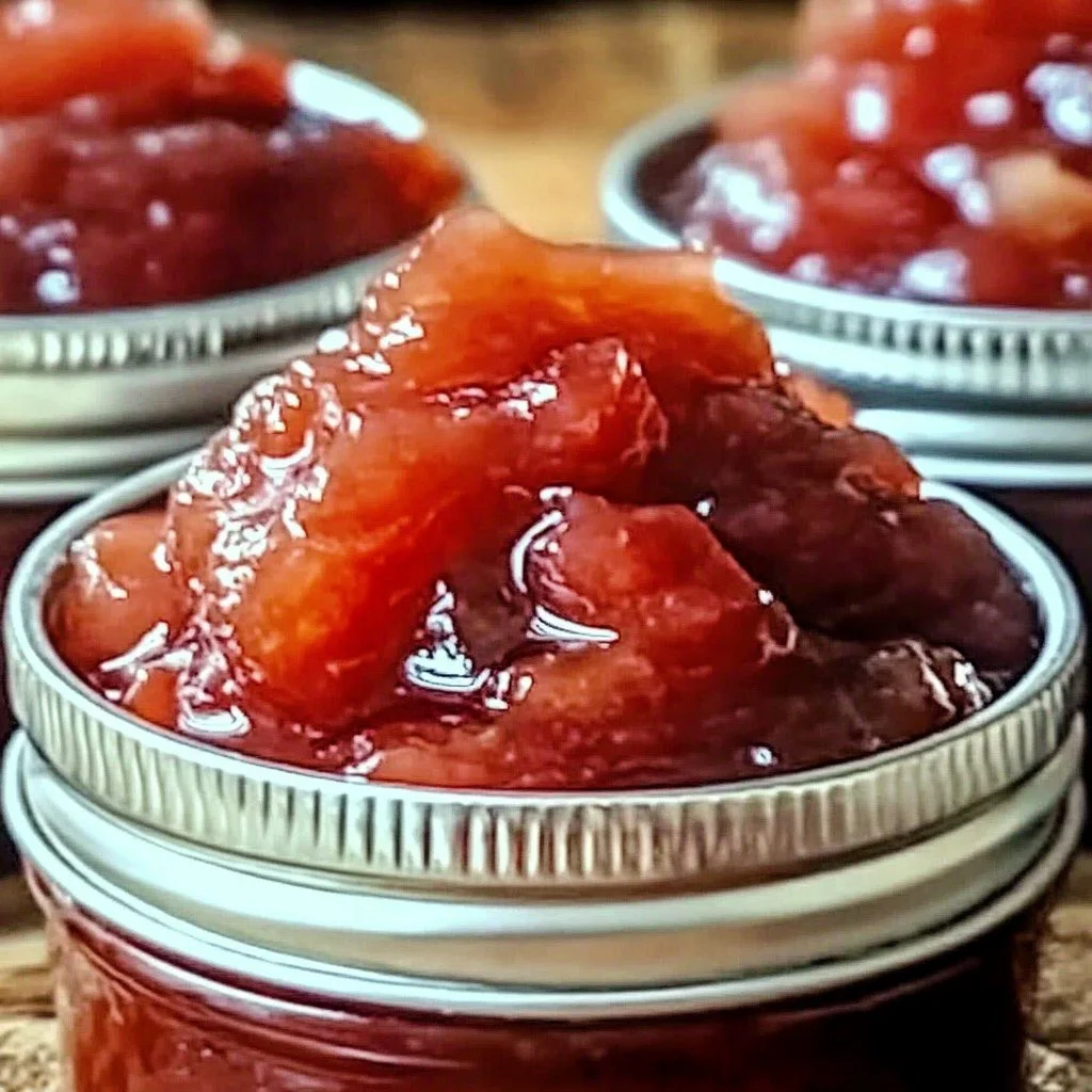 Delicious Rhubarb Cinnamon Jam