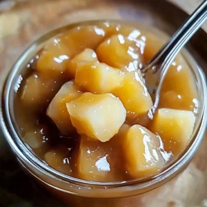 Jar of easy homemade pineapple jam with fresh pineapples on a wooden table.