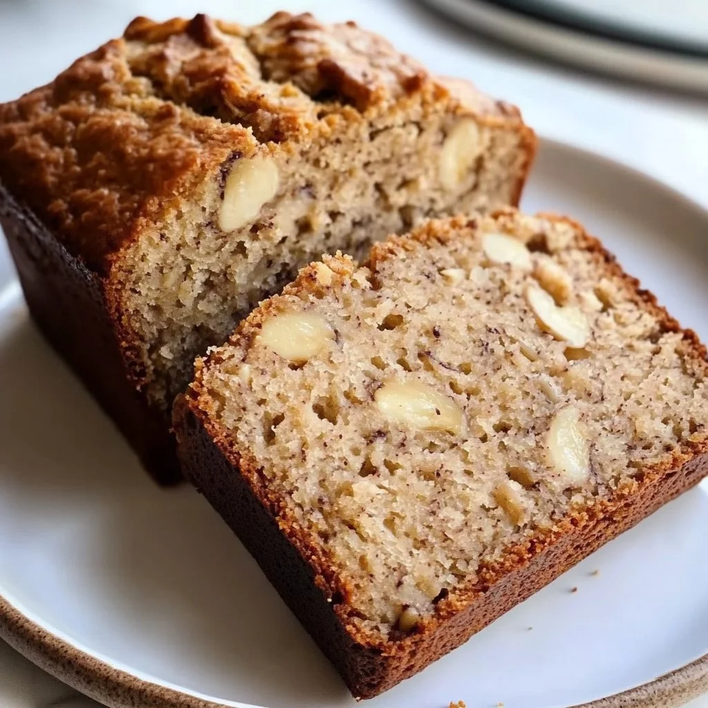 Healthy Banana Bread with Almond Flour