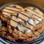 Delicious espresso sour cream cookies on a plate ready to enjoy
