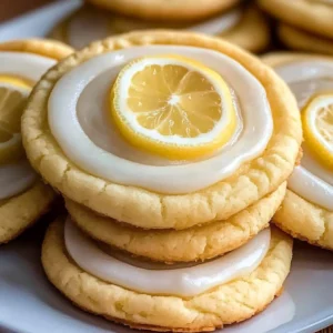 Irresistible lemon cheesecake cookies with a creamy and zesty flavor