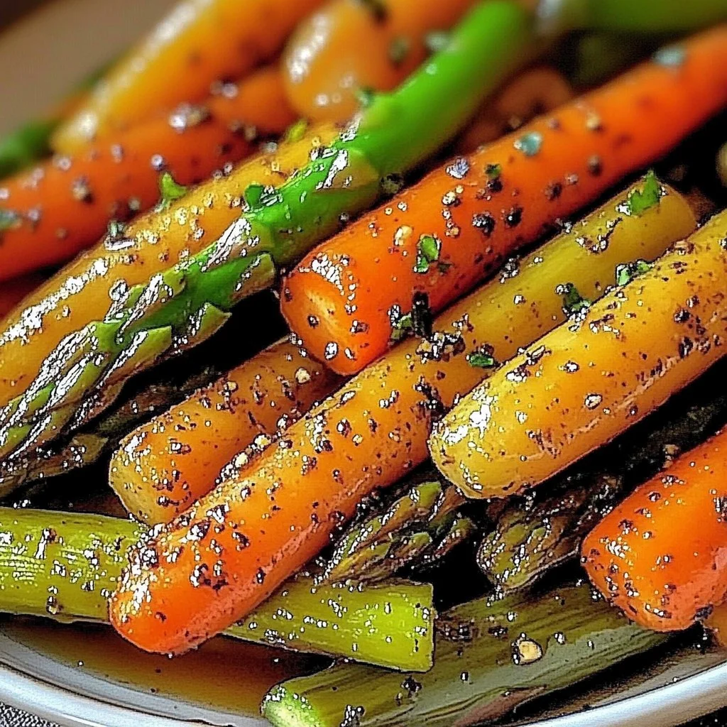 Irresistible Roasted Asparagus & Carrots
